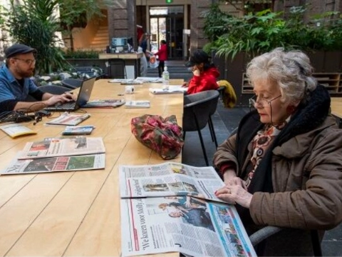 Bibliotheek Schiedam aanwezig bij 'Warm Schiedam'